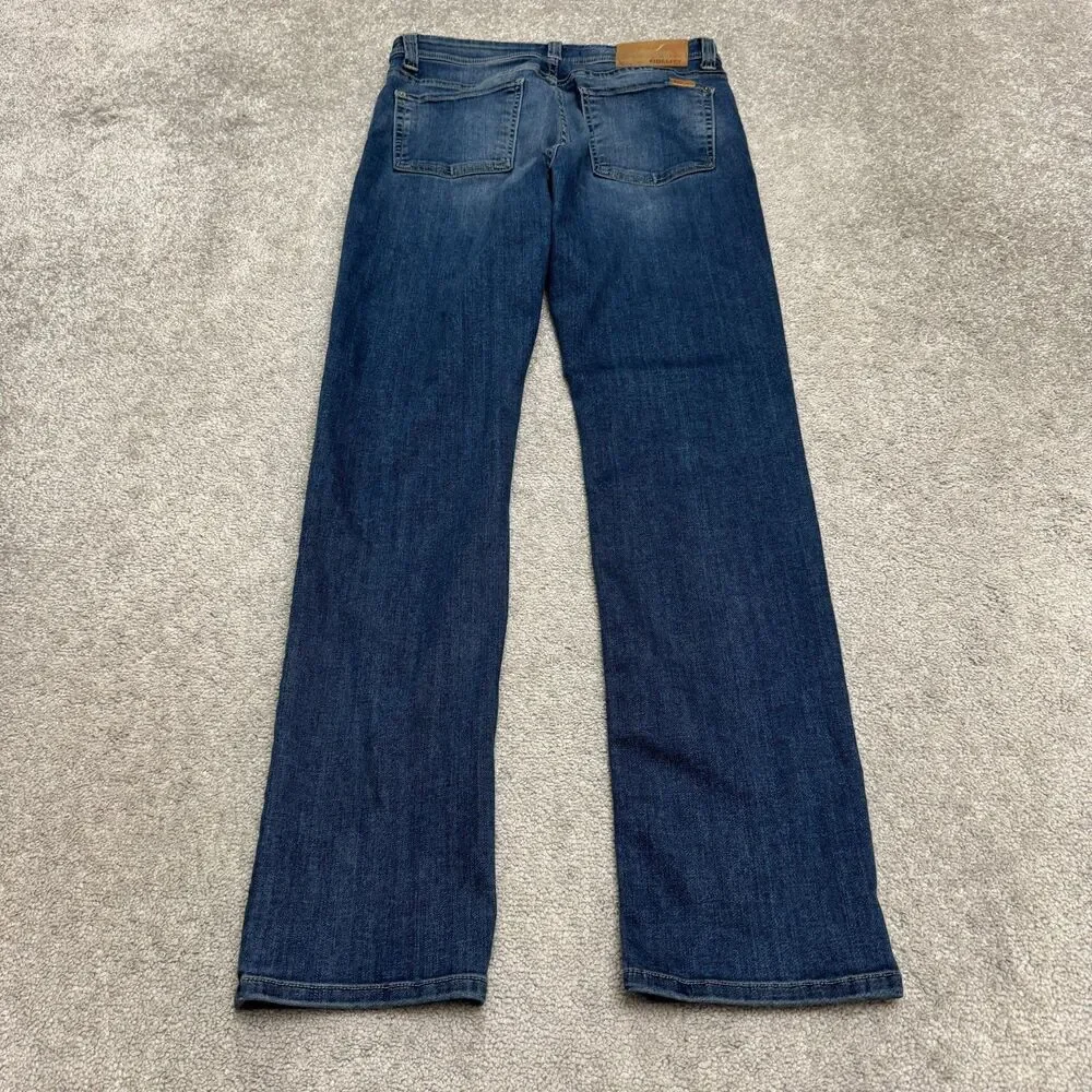 Fidelity Jimmy Satori Slim Fit Straight Leg Denim Jeans Mens 33 Blue Stretch
